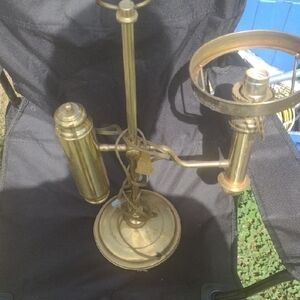 Vintage Solid Brass Lamp